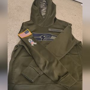 Seahawks military sweater